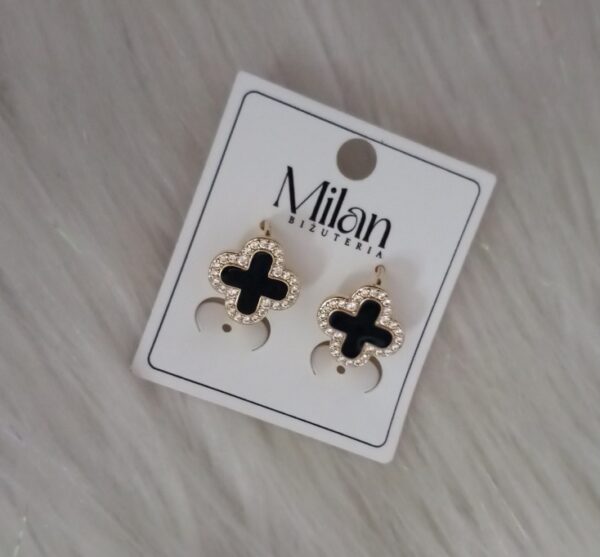 Kolczyki, miedź xuping 14k