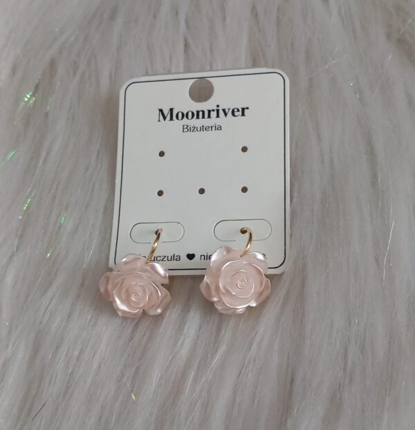 Kolczyki, srebro 925, pozłacane 14k Moonriver