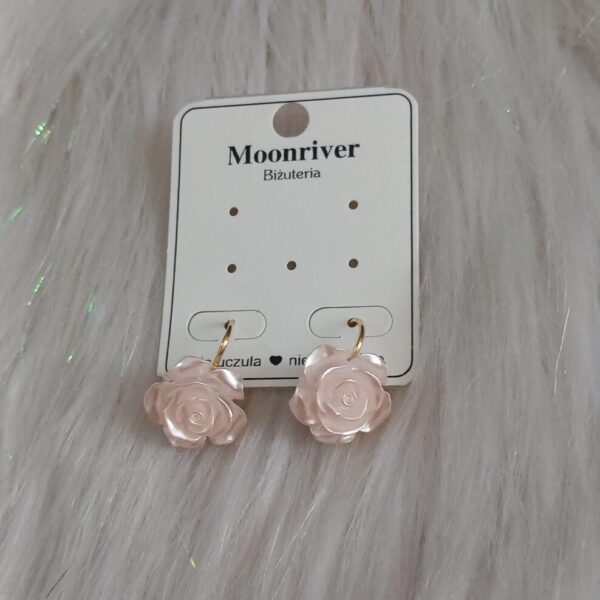 Kolczyki, srebro 925, pozłacane 14k Moonriver