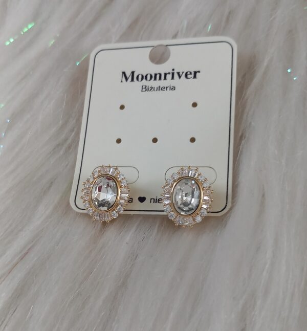 Kolczyki kółeczka, srebro 925, pozłacane 14k Moonriver