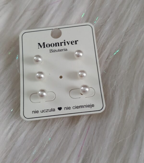 Kolczyki, srebro 925, pozłacane 14k Moonriver