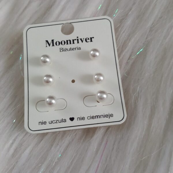 Kolczyki, srebro 925, pozłacane 14k Moonriver